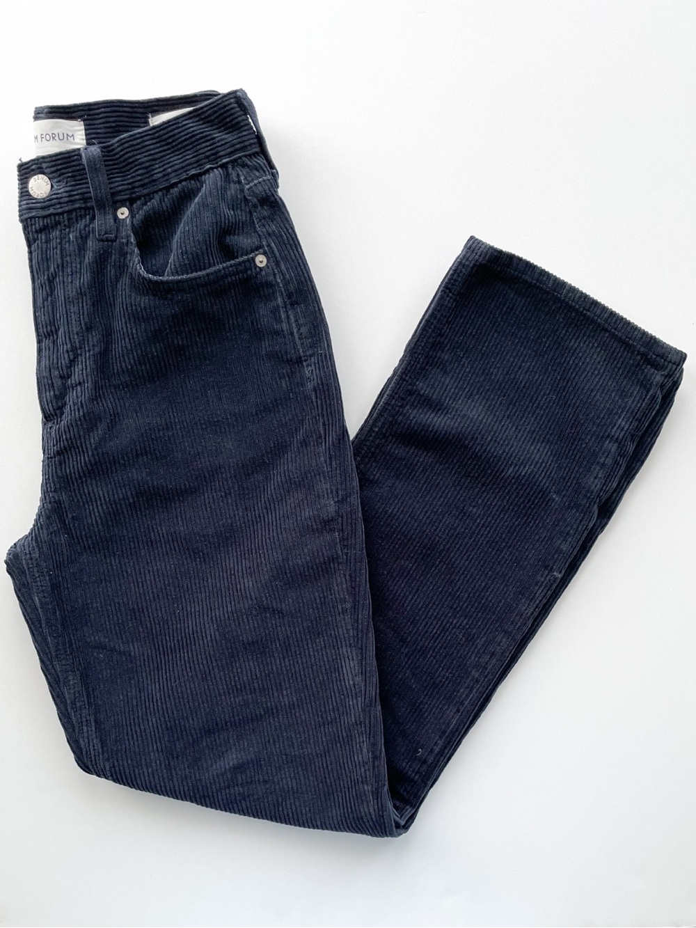 Denim Forum The Arlo High-rise Straight (Corduroy)